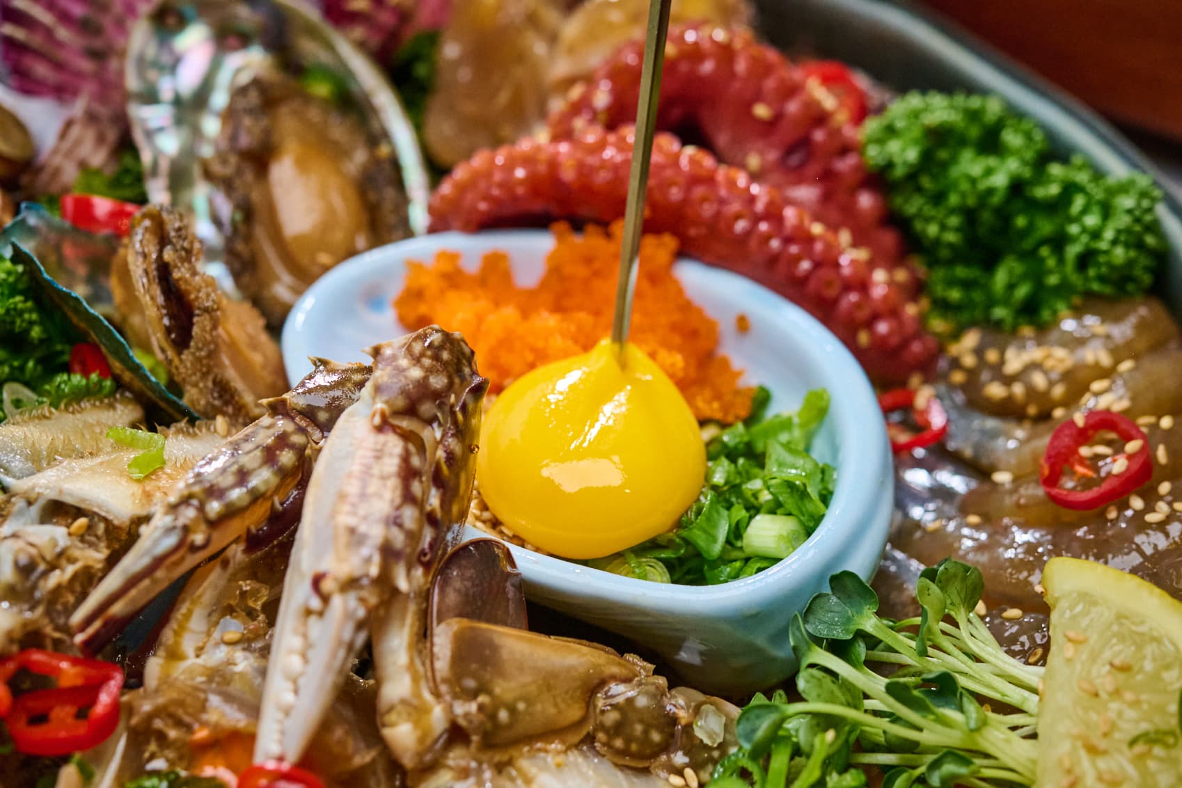 해물장