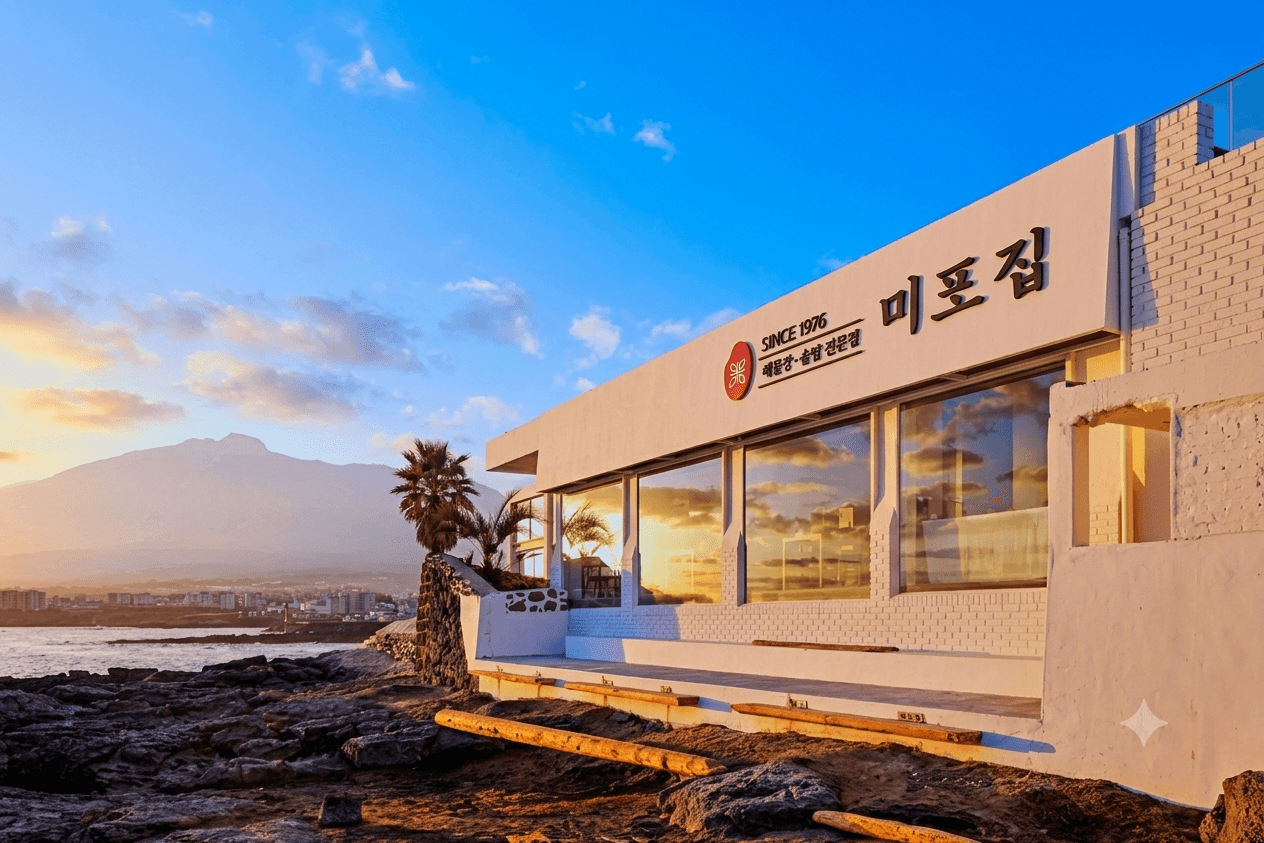 해뜰때 미포집 제주애월점